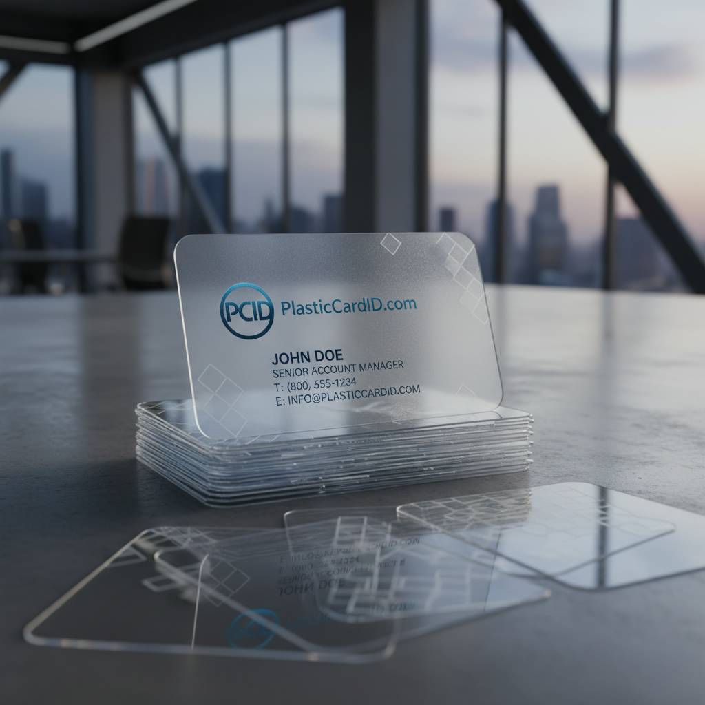 Why Clear Plastic Business Cards Work