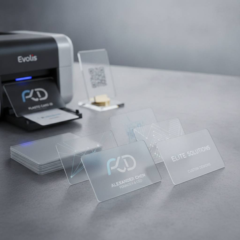 Explore Elite Options: Clear Plastic Business Cards & More