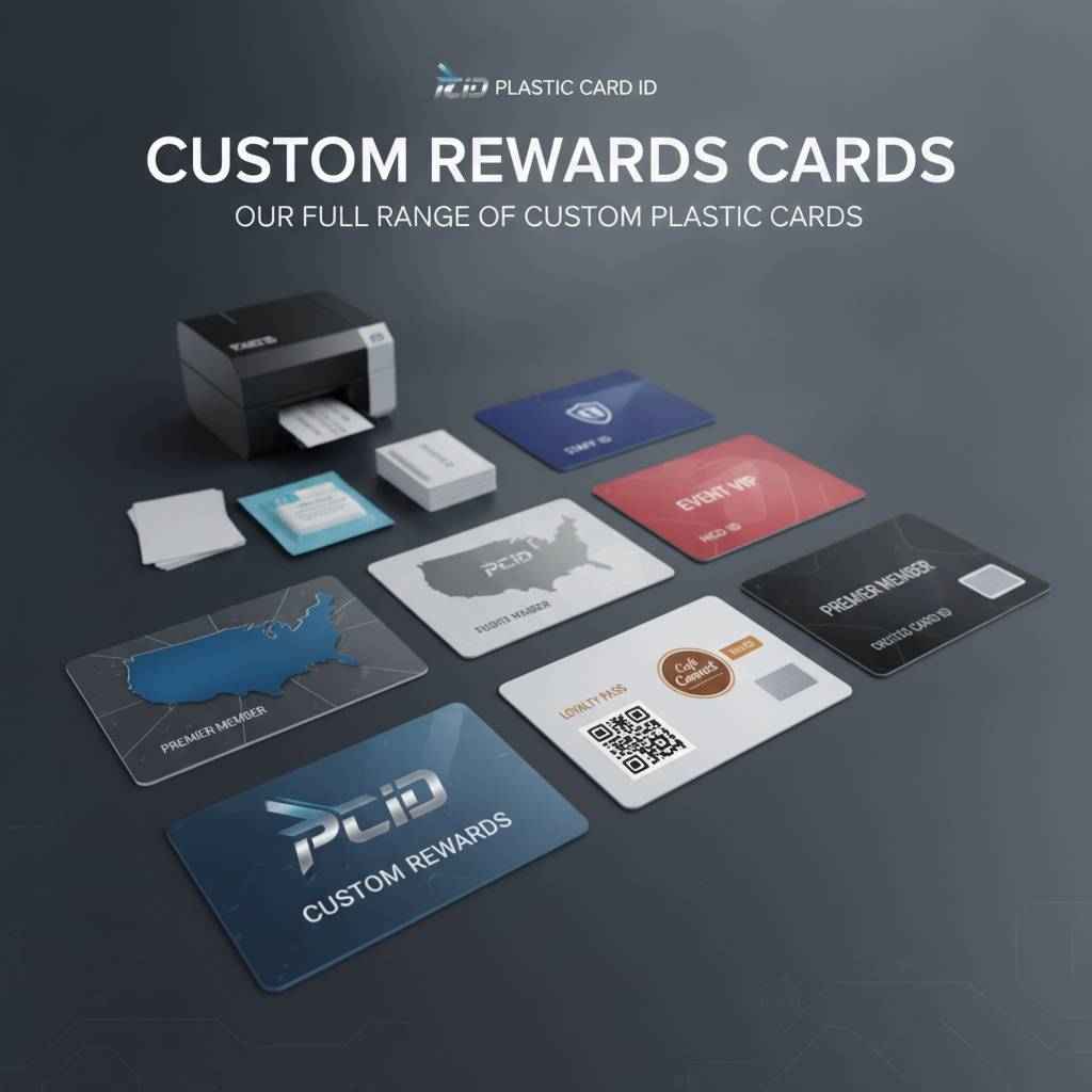 Our Full Range of Custom Plastic Cards