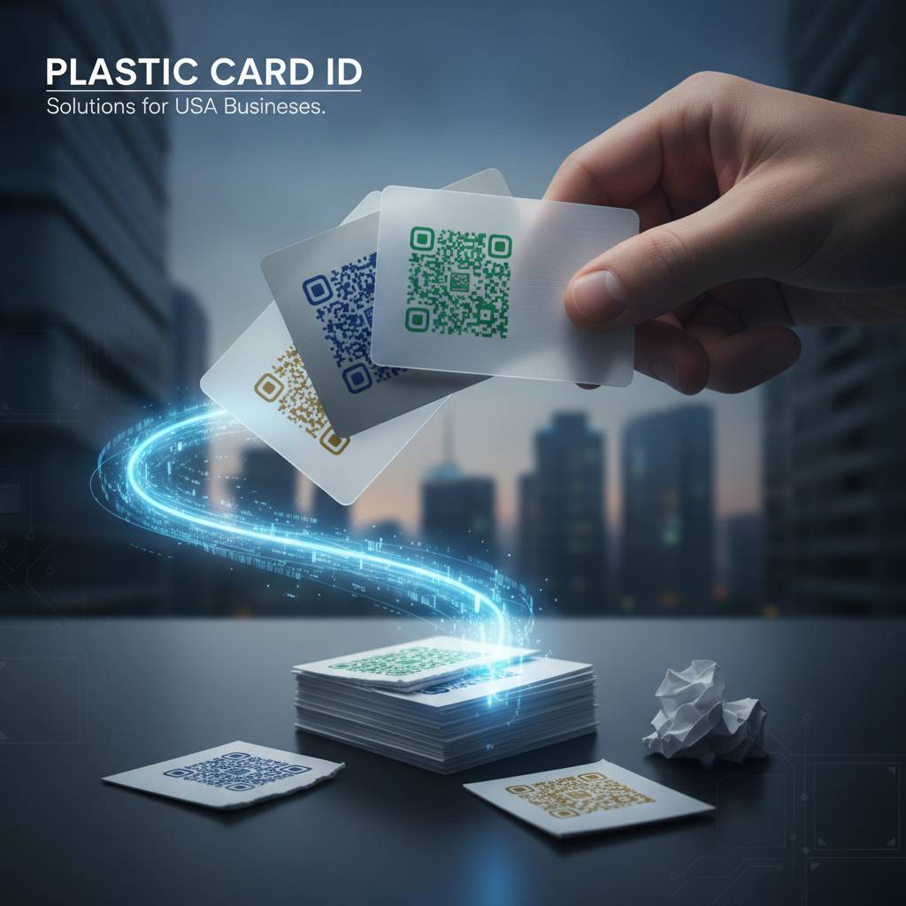 Why QR Code Cards Beat Paper Every Single Time