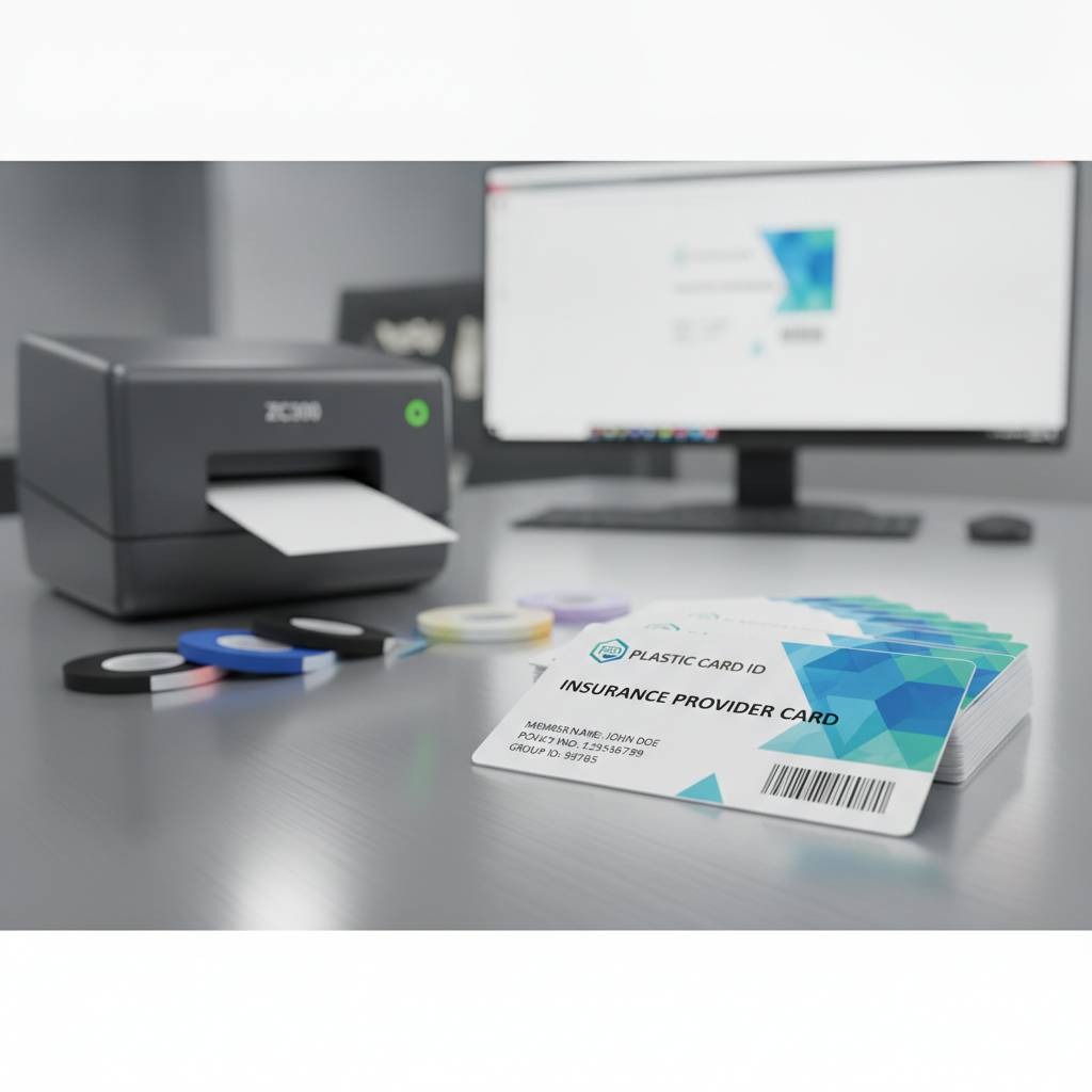 Card Printers and Supplies: Print Insurance Cards In-House