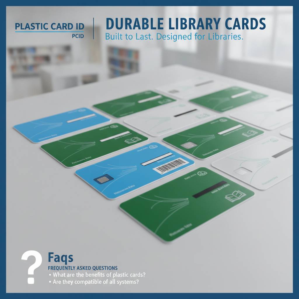 Frequently Asked Questions About Plastic Library Cards