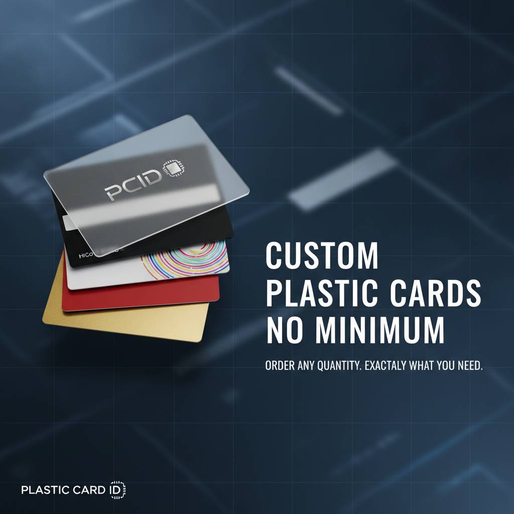 Custom Plastic Cards No Minimum: Order Exactly What You Need